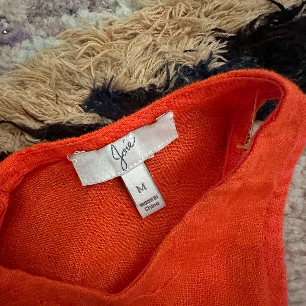 Joie Linen Tank Top - Picture 3 of 5